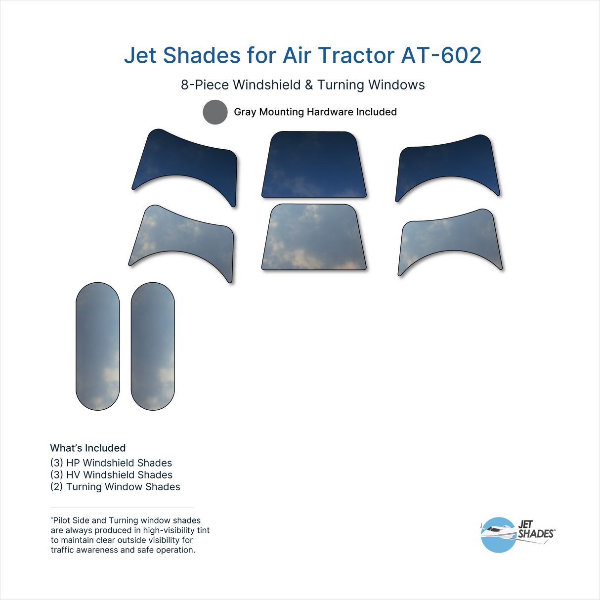 Jet Shades for Air Tractor AT-602