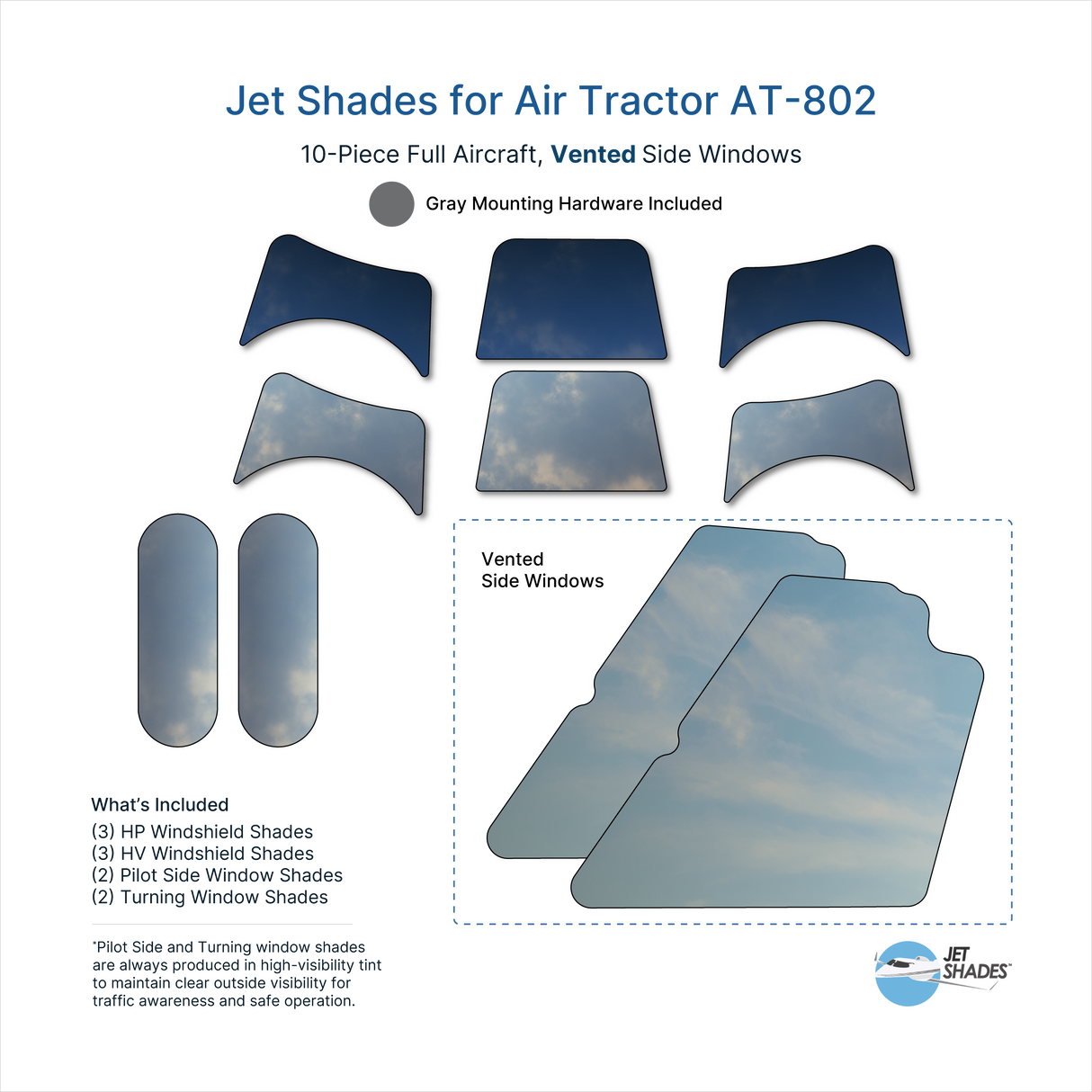 Jet Shades for Air Tractor AT-802