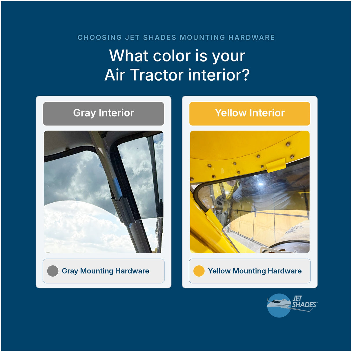 Jet Shades for Air Tractor AT-502
