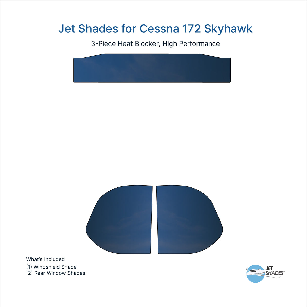Jet Shades for Cessna 172 Skyhawk