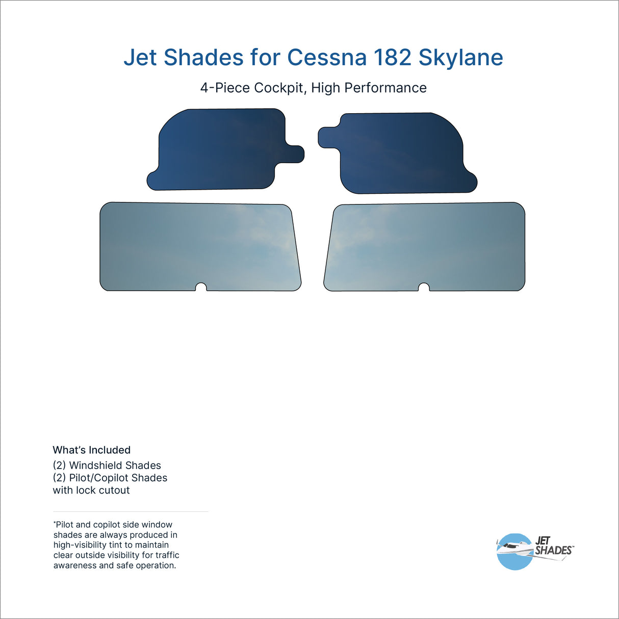 Jet Shades for Cessna 182 Skylane