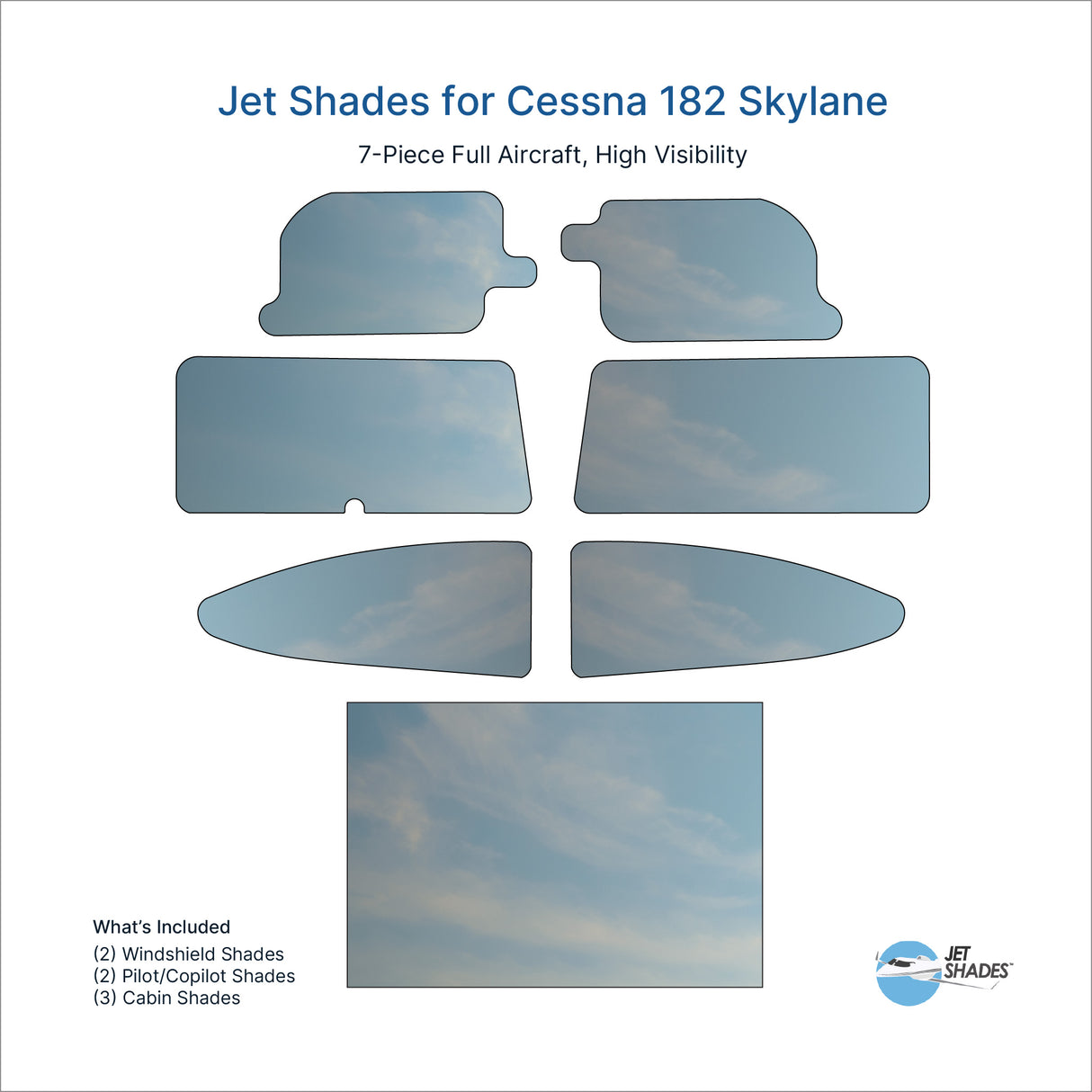 Jet Shades for Cessna 182 Skylane