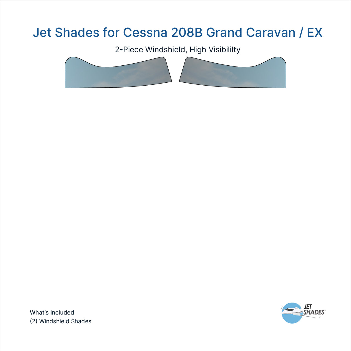 Jet Shades for Cessna 208B Grand Caravan / EX