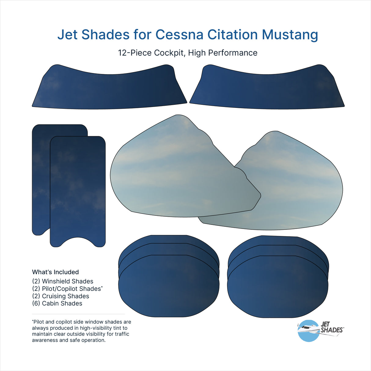 Jet Shades for Cessna Citation Mustang