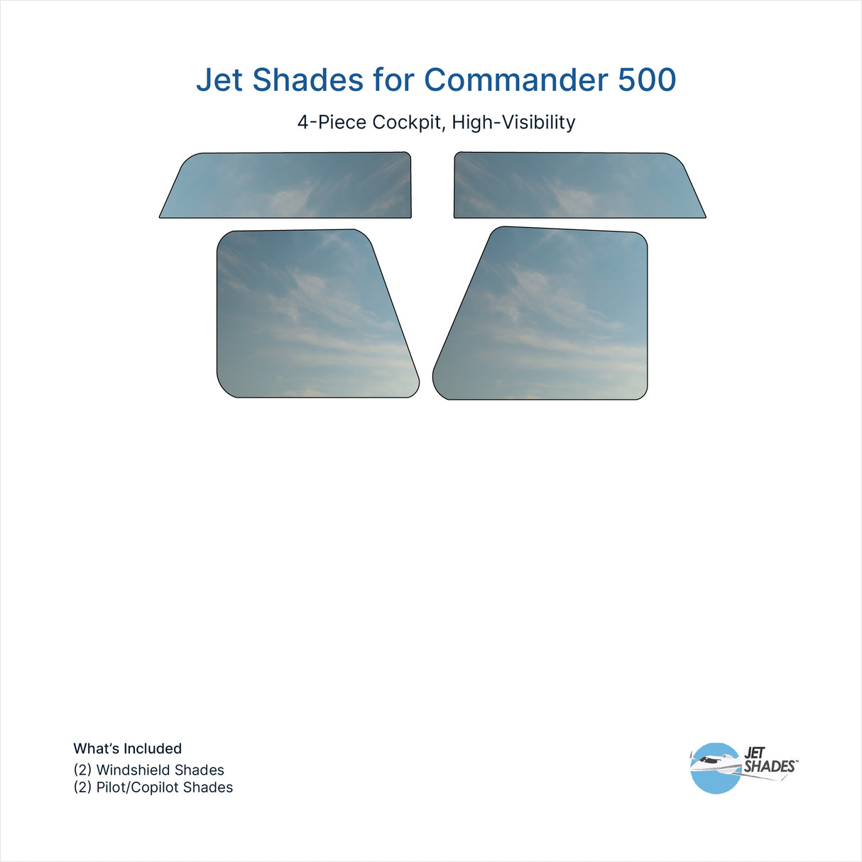 Jet Shades for Commander 500