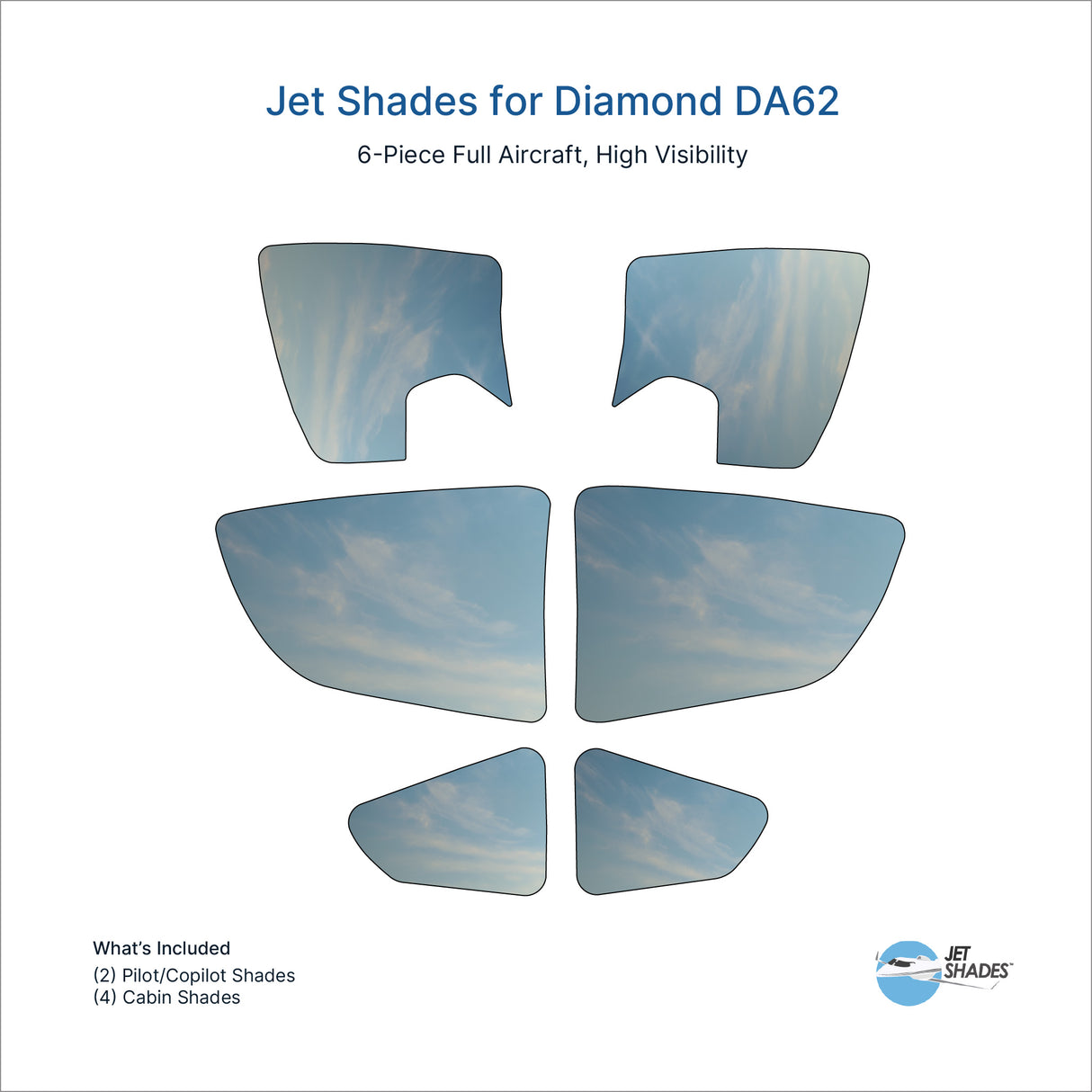 Jet Shades for Diamond DA62