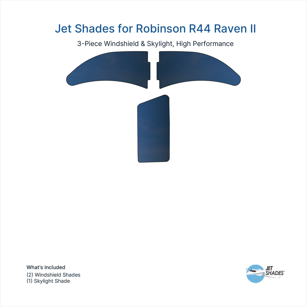 Jet Shades for Robinson R44 Raven II