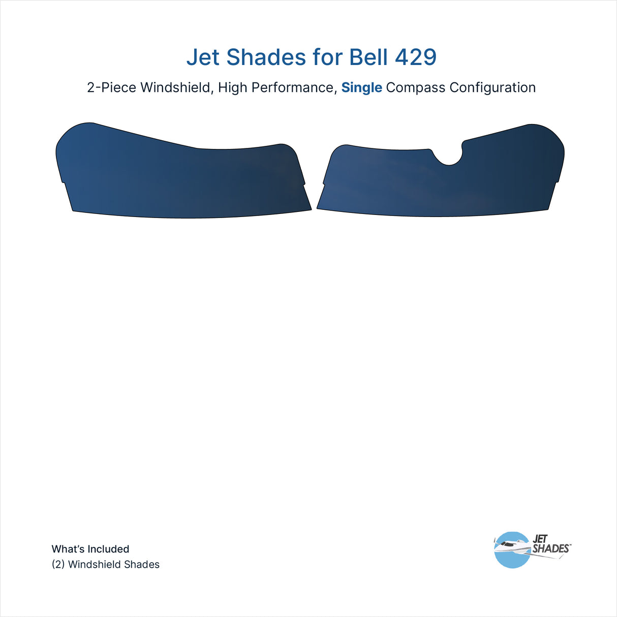 Jet Shades for Bell 429