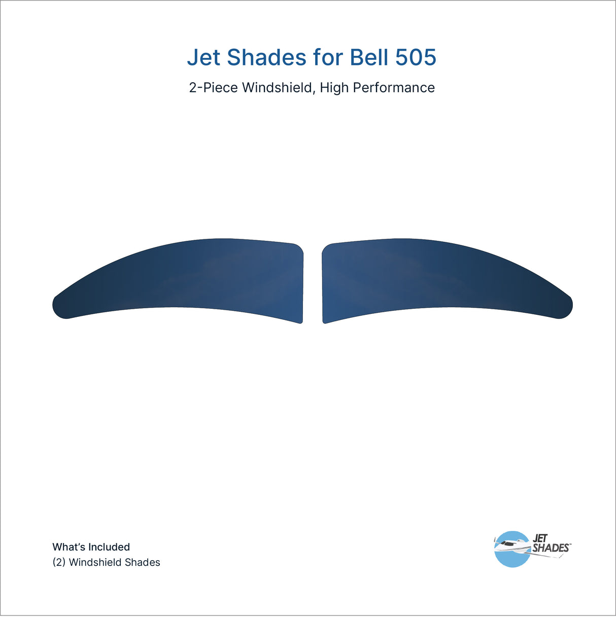 Jet Shades for Bell 505