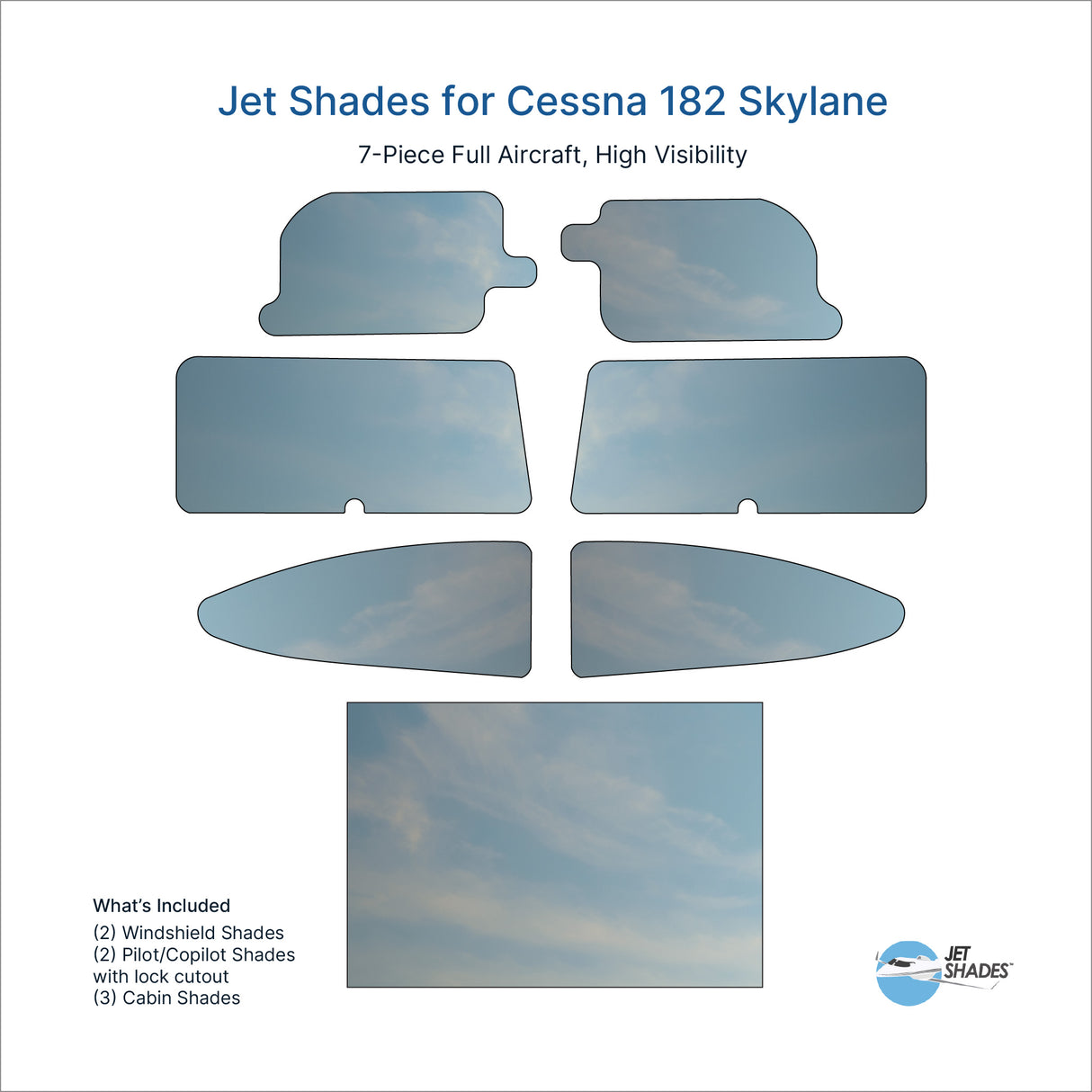 Jet Shades for Cessna 182 Skylane
