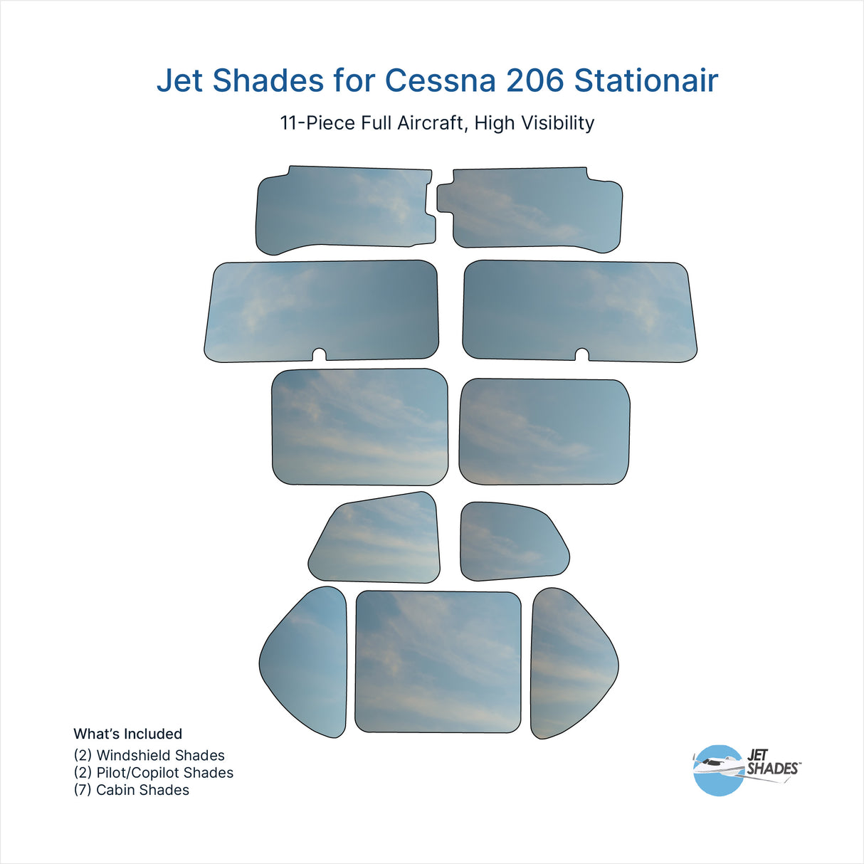 Jet Shades for Cessna 206 Stationair