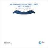 Jet Shades for Cirrus SR20 / SR22 / SR22 Turbo G7