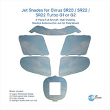 Jet Shades for Cirrus SR20 / SR22 / SR22 Turbo G1 or G2
