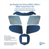 Jet Shades for Cirrus SR20 / SR22 / SR22 Turbo G3 or G5