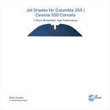 Jet Shades for Columbia 350 / Cessna 350 Corvalis