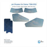 Jet Shades for Daher TBM 850