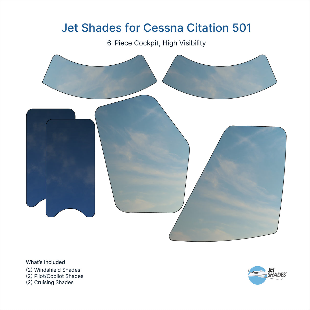 Jet Shades for Cessna Citation 501