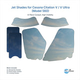 Jet Shades for Cessna Citation V / V Ultra (Model 560)