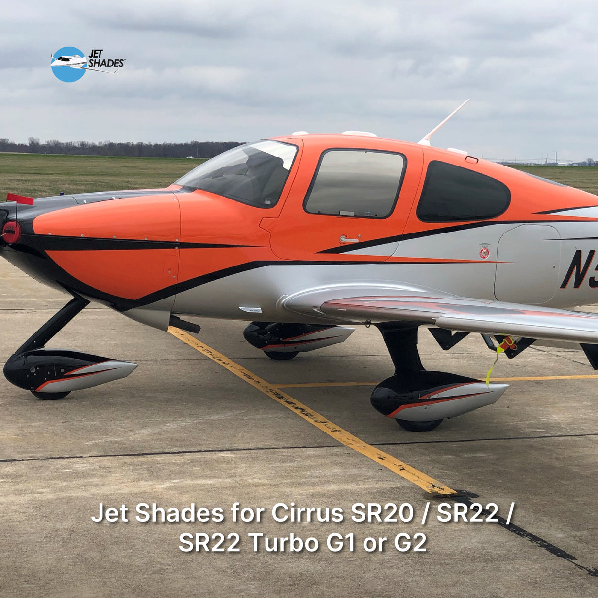 Jet Shades for Cirrus SR20 / SR22 / SR22 Turbo G1 or G2