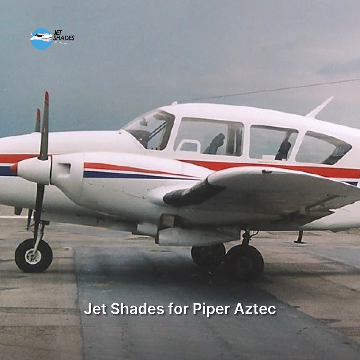 Jet Shades for Piper Aztec