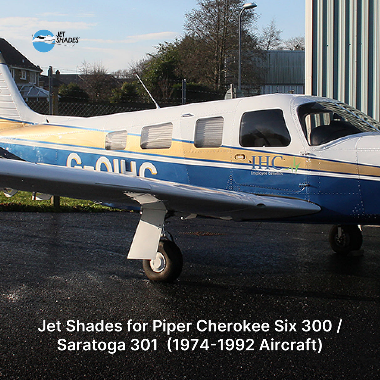 Jet Shades for Piper Cherokee Six 300 / Saratoga 301 (1974-1992)