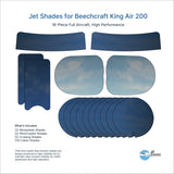 Jet Shades for Beechcraft King Air 200