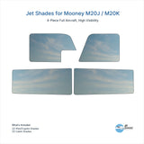 Jet Shades for Mooney M20J / M20K